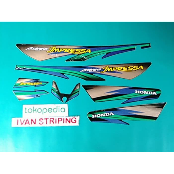 stiker motor / striping motor astrea impressa 1997