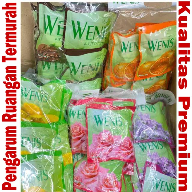 PENGHARUM RUANGAN/MOBIL/WC/RUMAH MERK WENIS PENGHARUM RUANGAN RASA  LEMON FLORAL ORANGE LAVENDER