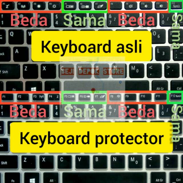 Keyboard Protector Acer Swift 3 SF314, Day Edition, Swift 5 SF514, swift X, Aspire S13, Aspire 5 14