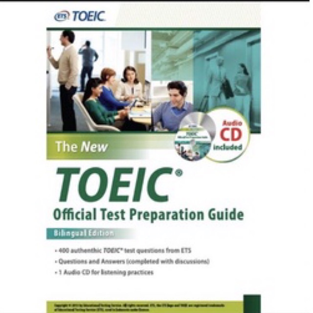 TOEIC Official Test Preparation Guide Bilingual Edition
