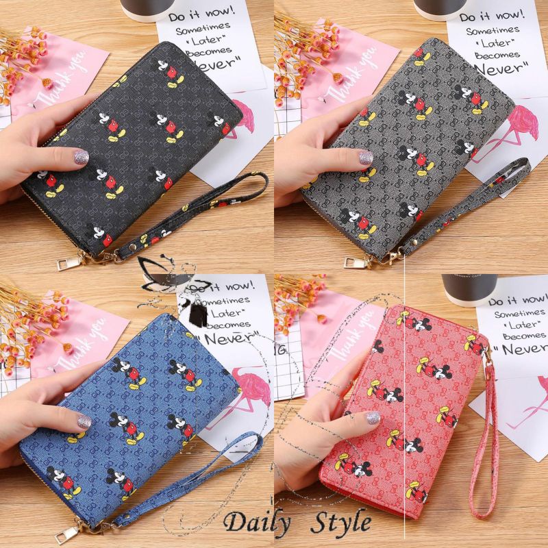 DOMPET MICKEY MOUSE PANJANG