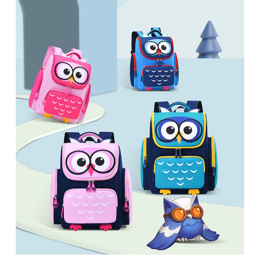 Tas ransel sekolah OWL tas ransel anak cewek cowok tas ransel sekolah tas ransel jalan jalan