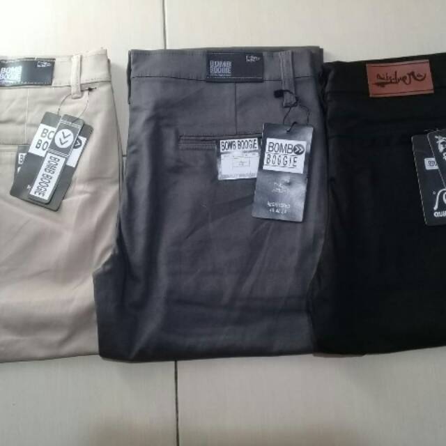 BARU Celana Chino Bahan Adem Nyaman Cocok Buat Musim Dingin GAYA COWOK POLO KASUAL