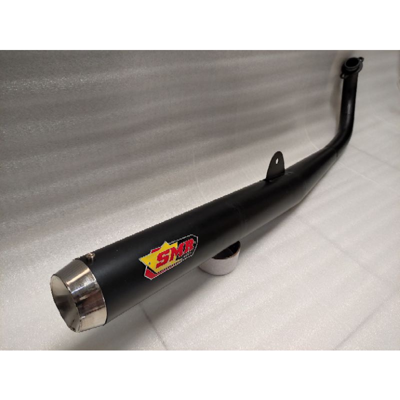 Knalpot RX King Standar Racing Super Garing Istimewa SMR racing hitam dop tutup croom //istimewa sua