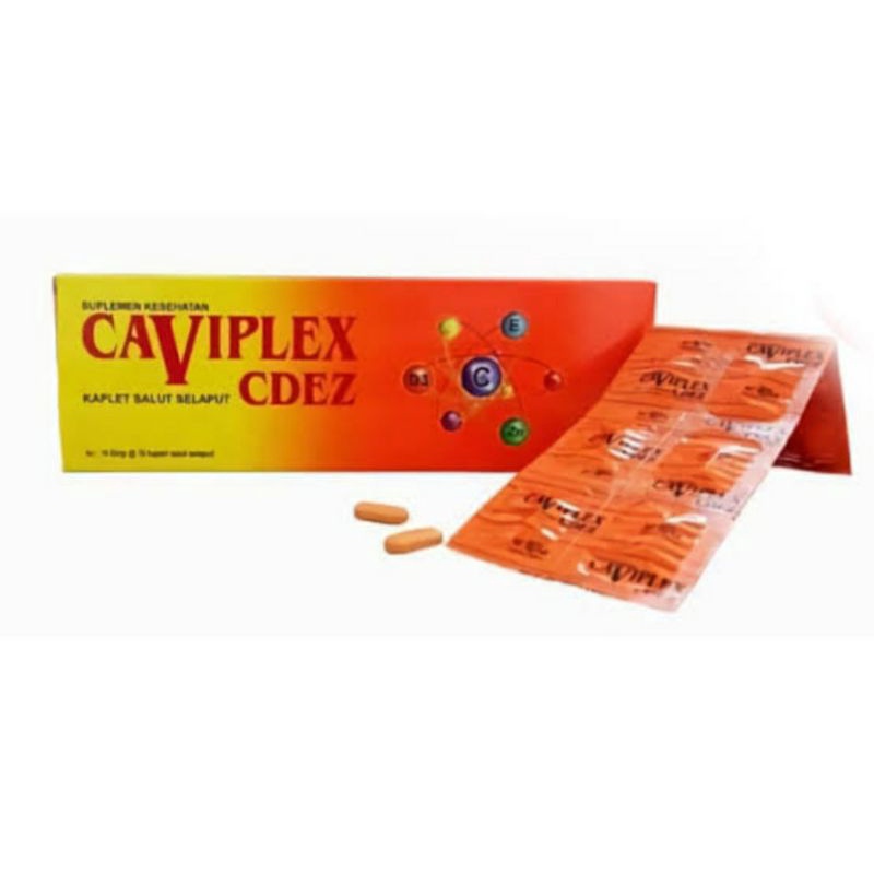 Caviplex Vitamin C,D,E,Zinc strip