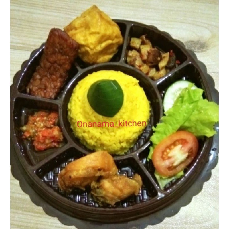 Tumpeng Mini Nasi Liwet 7 Menu Lauk Halal Utk Ultah Anak Arisan Dll Shopee Indonesia