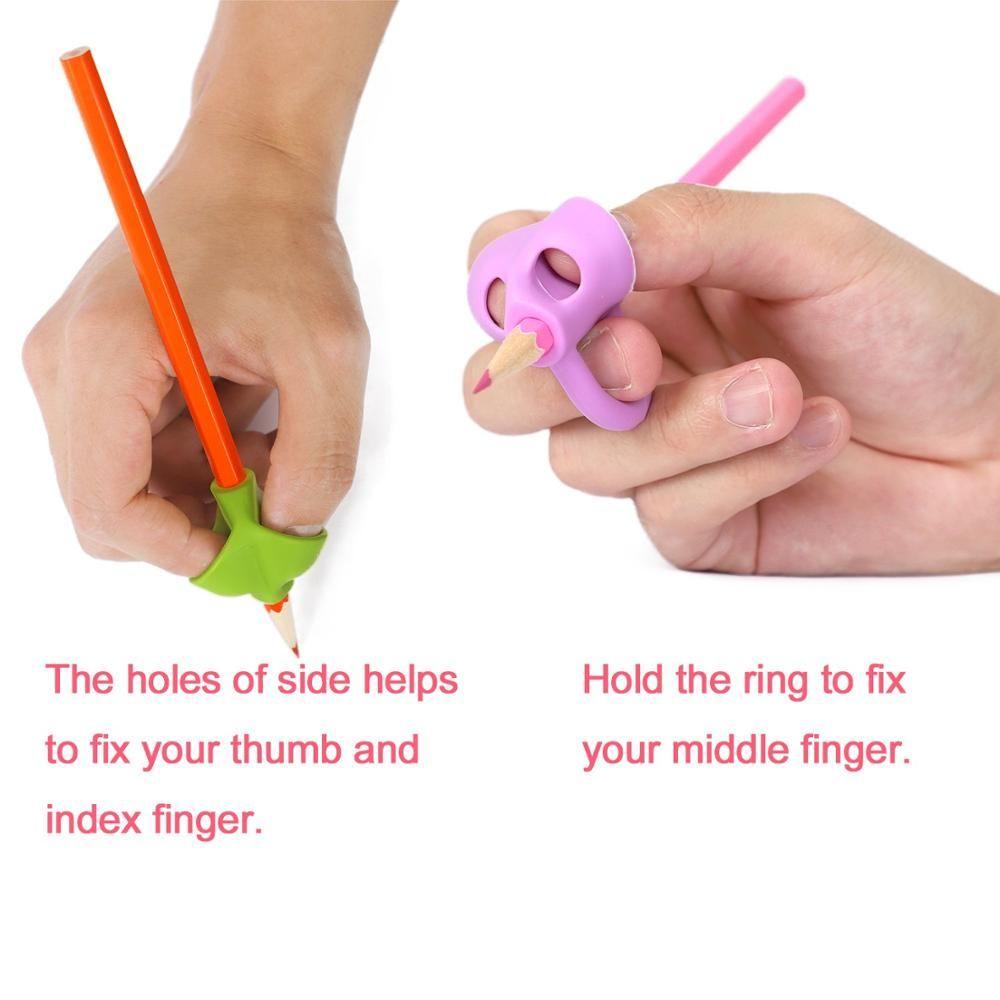 Suyo Silicone Pencil Grips Professional Pen Holder Alat Bantu Tulisan Kaligrafi Grip
