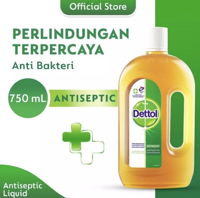 Dettol Antiseptic Dettol Antiseptik Cair Botol 750ml Dan 495ml 245 Ml 95ml 45 Ml Shopee Indonesia