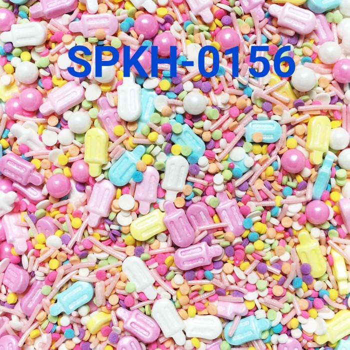 

SPKH-0156 SPRINKLES SPRINKLE SPRINKEL 500GR ESKRIM ICE CREAM PASTEL GRATIS ONGKIR