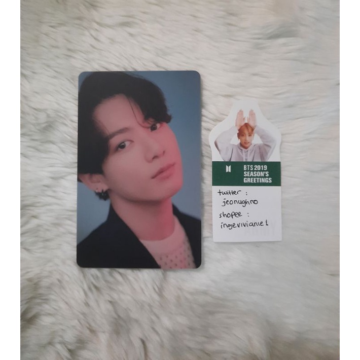 BTS CARD TICKET HYBE INSIGHT JUNGKOOK