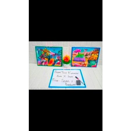 

papan tulis karakter