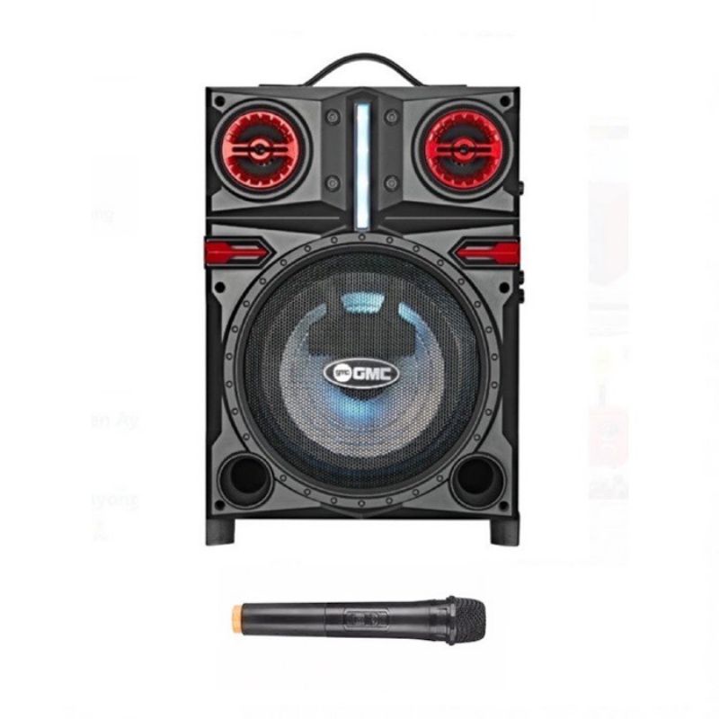 Bisa COD GMC - Speaker GMC 897Q Bluetooth Portable 6.5 inch Pairing free Mic Wireless