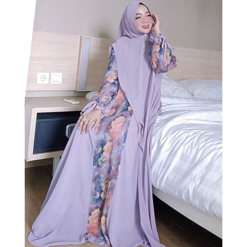 sale....Daily set plisket by Faesta syar'i