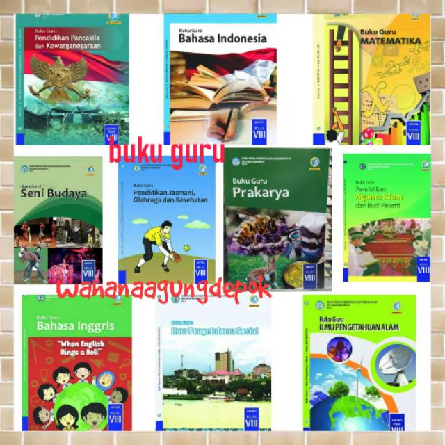 Harga satuan buku guru Dikbud kelas 8 edisi revisi terbaru