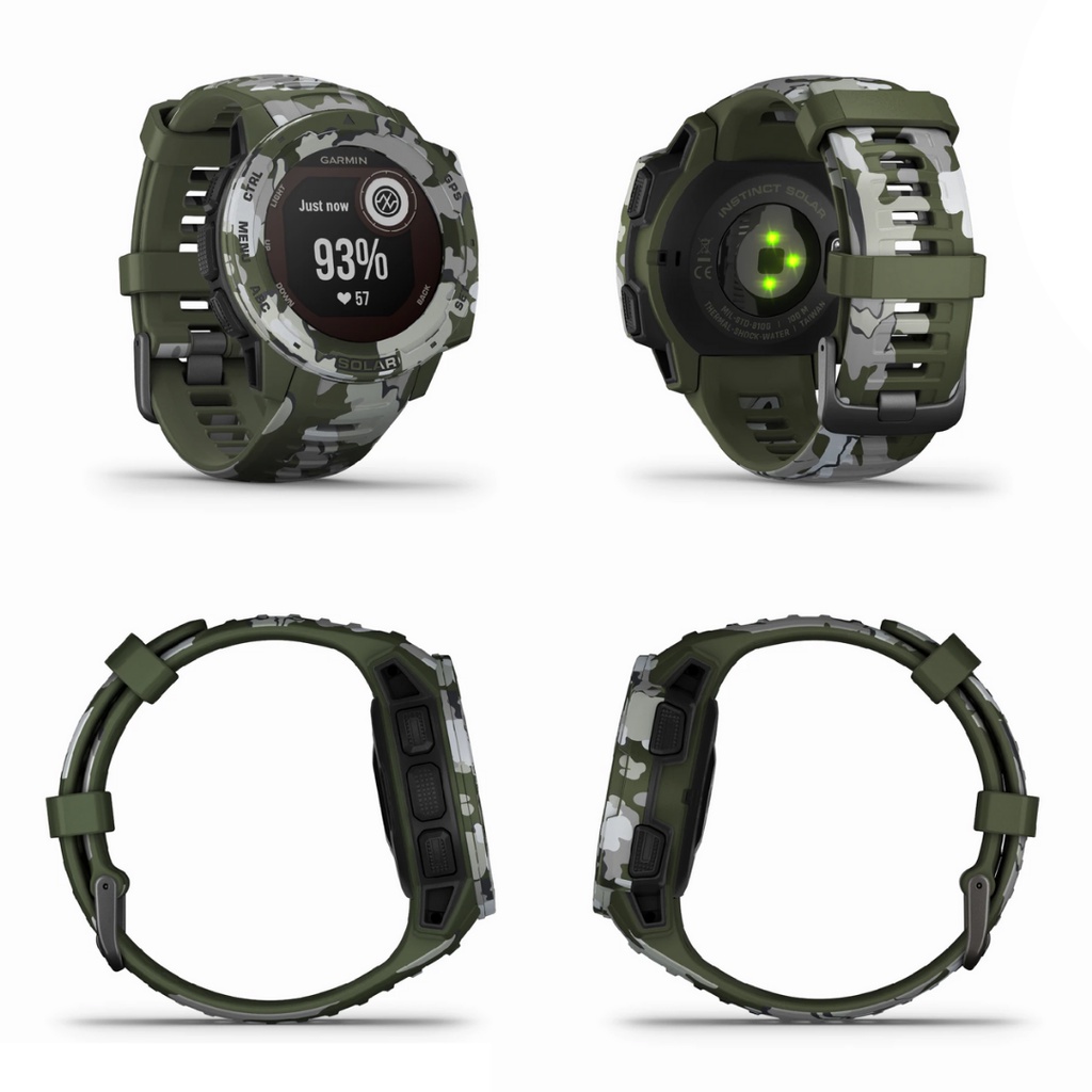 GARMIN INSTINCT SOLAR CAMO EDITION NEW ORIGINAL GARANSI RESMI TAM