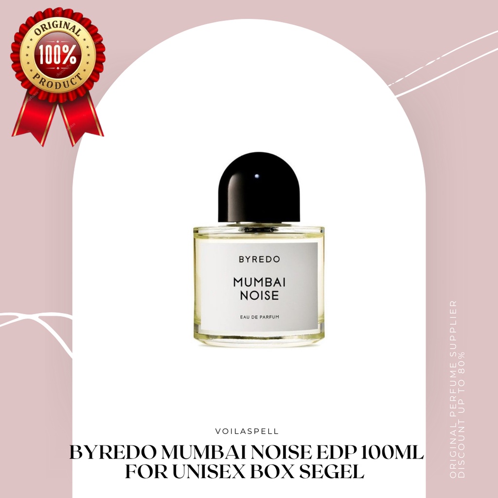 BYREDO MUMBAI NOISE EDP 100ML FOR UNISEX BOX SEGEL ORIGINAL BY VOILASPELL/PARFUM IMPORT ASLI