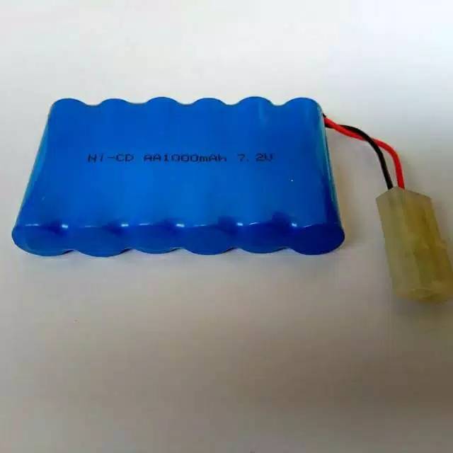 Baterai batere Mobil remot RC 7,2V dan 7,4V Socket Hitam Putih Mainan Remote Control