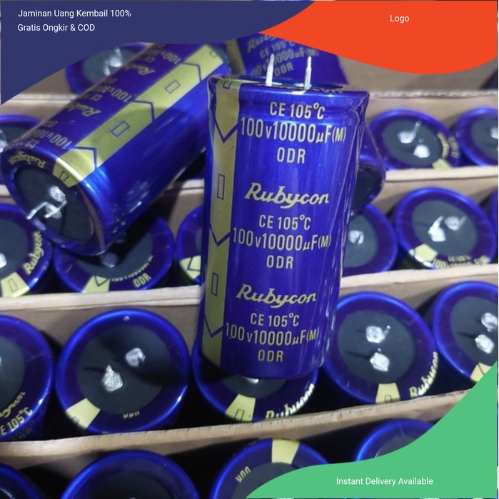 

Elco RUBYCON BIRU 100V 10.000 UF