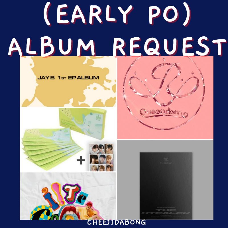 (EARLY PO)(REQUEST)ALBUM & MERCH OFFICIAL KPOP
