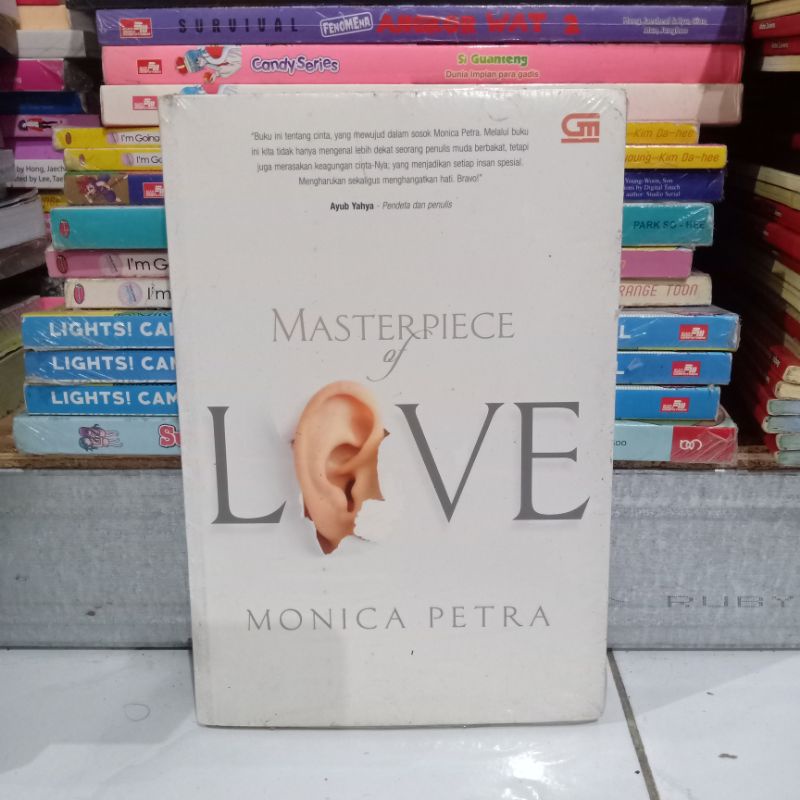 obral buku murah Novel best seller // remaja // wattpad // fantasi // sastra // fiksi // non fiksi part 31-Masterpiece love