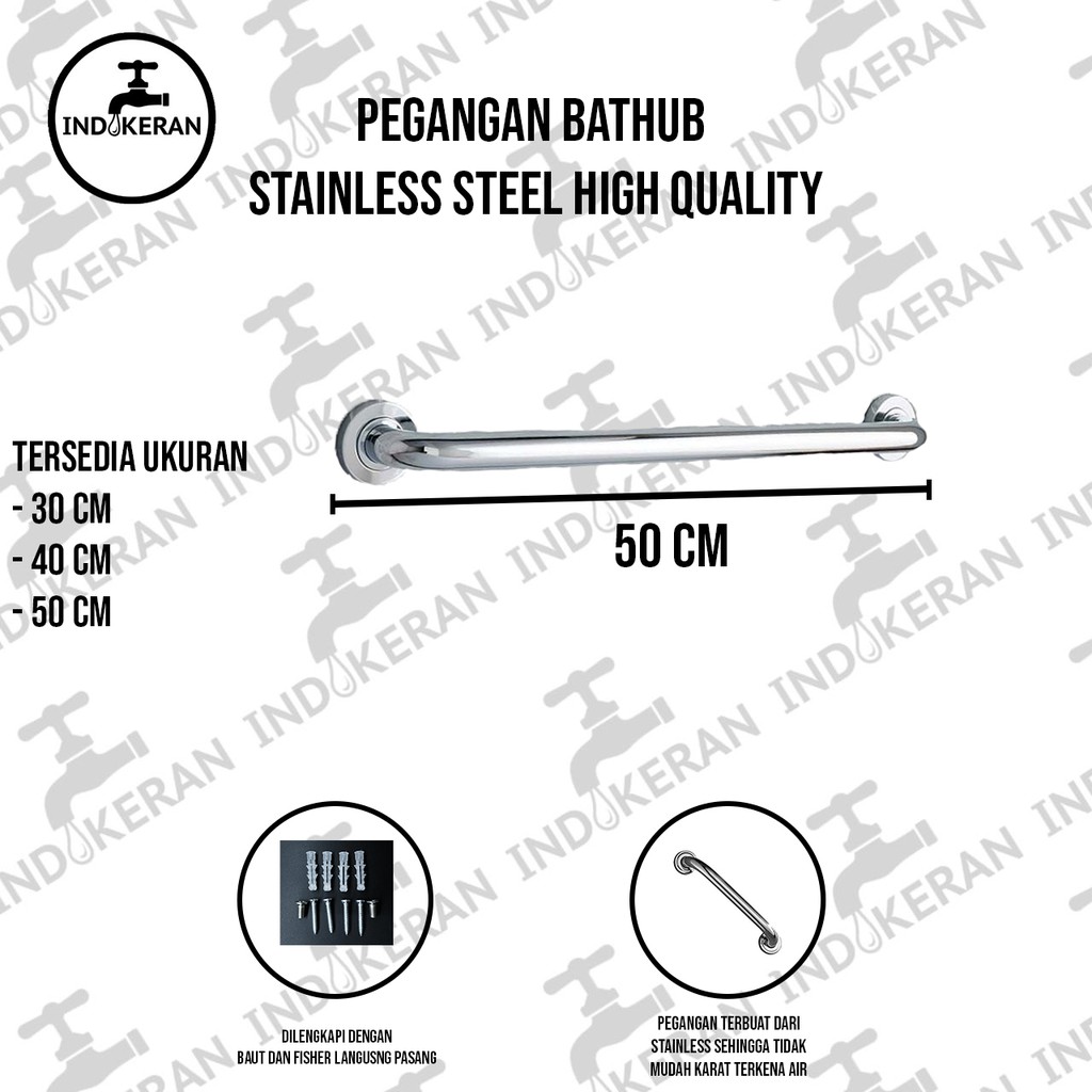 INDOKERAN - Pegangan Handle Bathup - High Quality