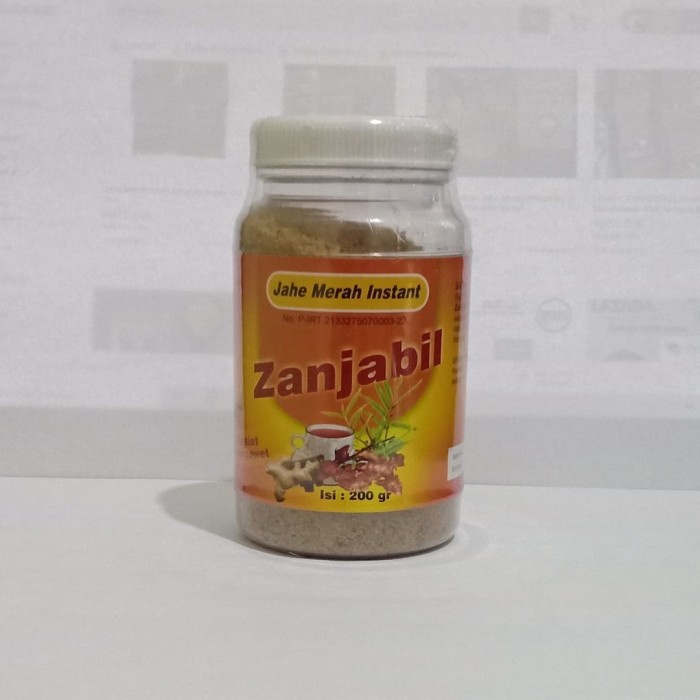 

Jahe Merah Bubuk Murni Original 200 Gram | Zanjabil