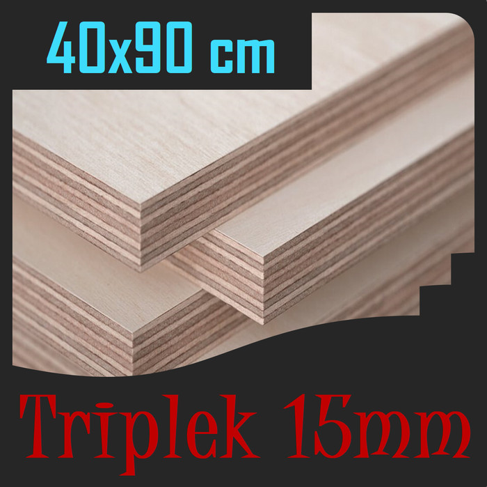 TRIPLEK 15mm 90x40 cm | TRIPLEK 15 mm 40x90cm | Triplek Grade A