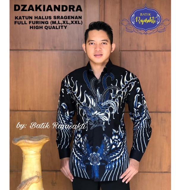 Batik DZAKIANDRA Katun Halus Cabut Sragenan Full Furing Termurah