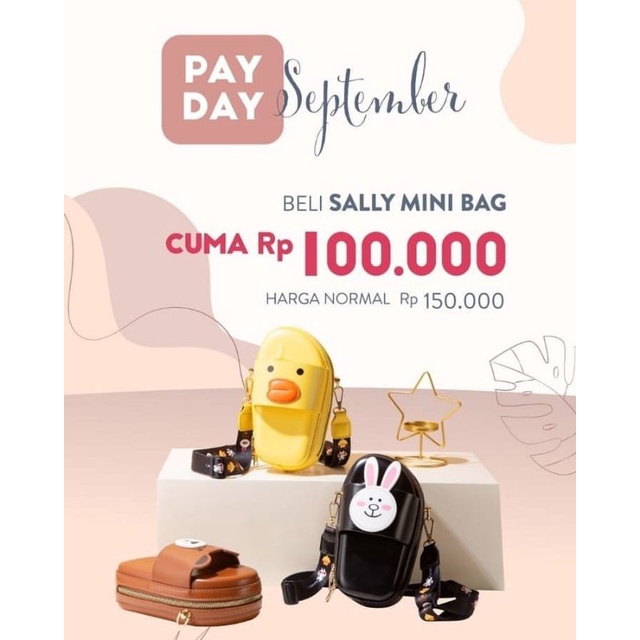 SPECIAL PROMO PAYDAY JIMS HONEY FREE ONGKIR HARGA GROSIR TERMURAH TAS ANAK CEWEK WANITA JH SALLY MIN