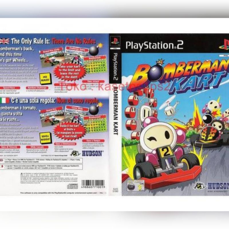 Kaset Ps2 BOMBERMAN