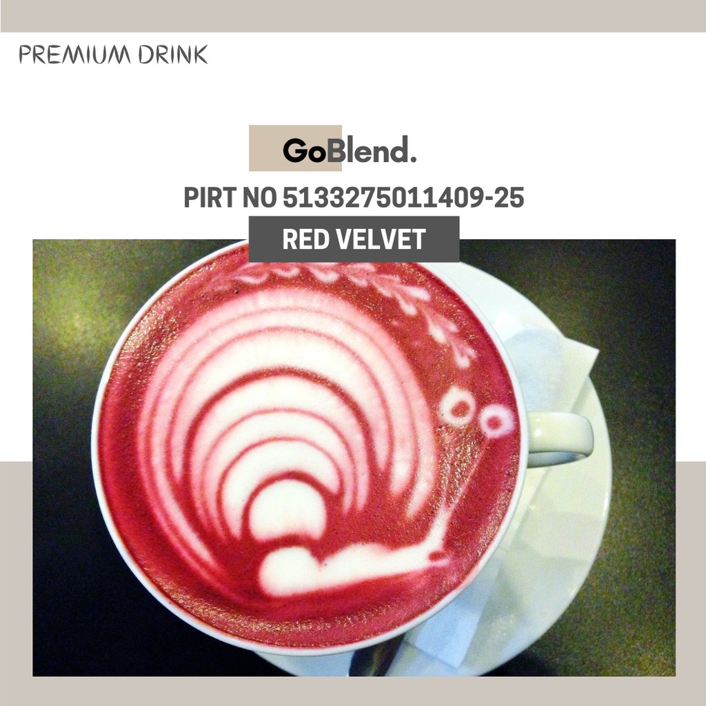 

Bubuk minuman Red Velvet 1 Kg