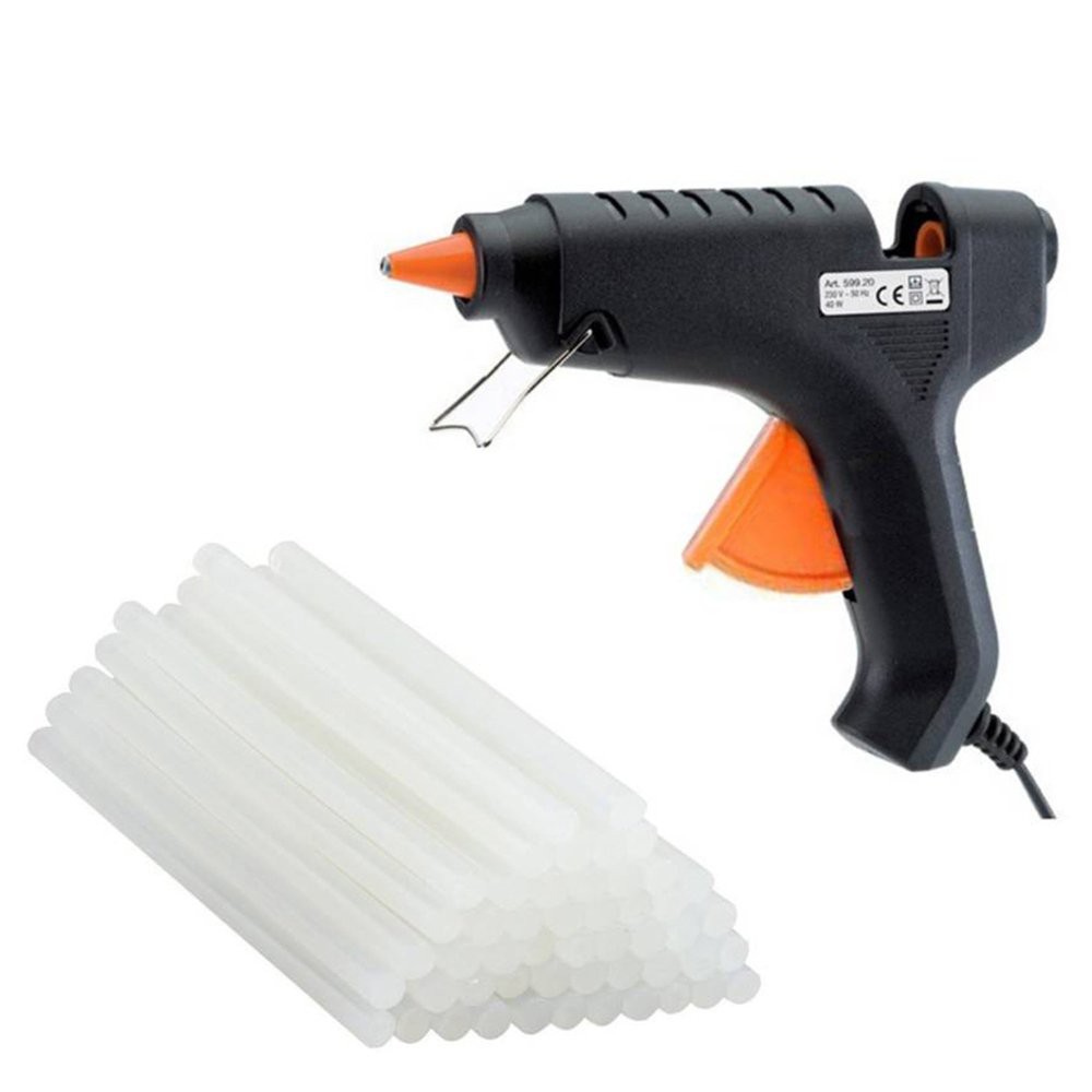 Glue Gun 10W / 40W - Gluegun Lem Tembak 10 / 40 Watt / Alat Perekat Serbaguna Pistol Panas Hot Melt