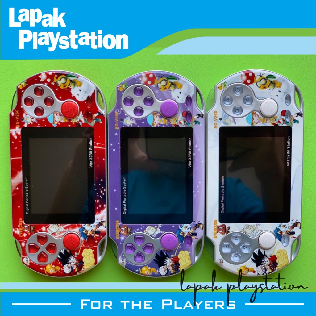 PVP EVERCOSS 64BIT EG-V260 GAMBAR SEGA ISI RATUSAN GAME