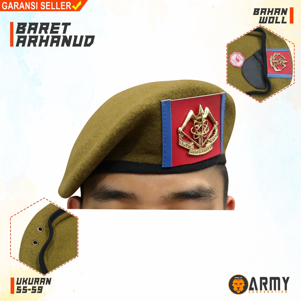 Baret Arhanud Satu Set