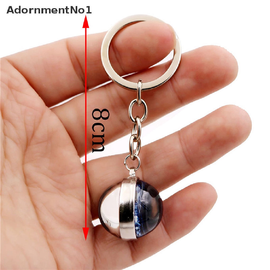 (AdornmentNo1) 1pc Gantungan Kunci Bentuk Pangeran Kecil Bahan Metal + Kaca Cabochon 12 Model