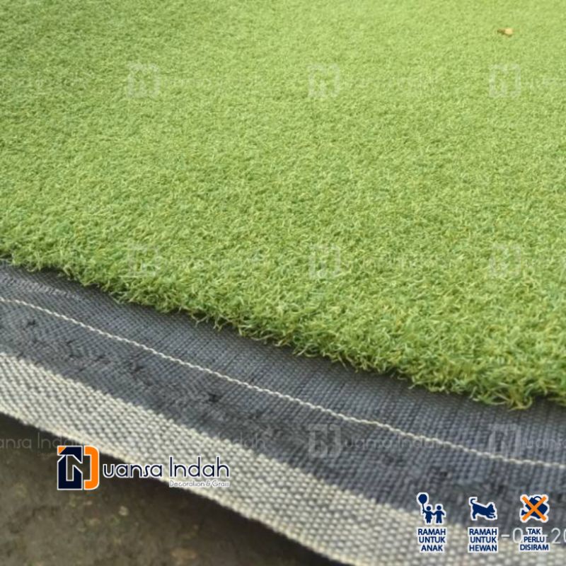 rumput sintetis type golf premium ukuran 200x200 cm