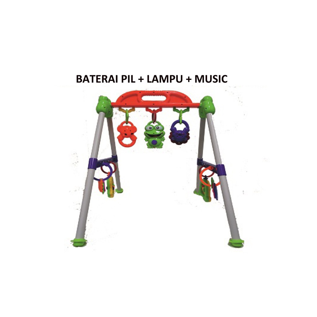 ( BISA COD )Sekawantoys Baby Musical Play Gym / mainan musik rattle bayi ( SKW.2027C )-1