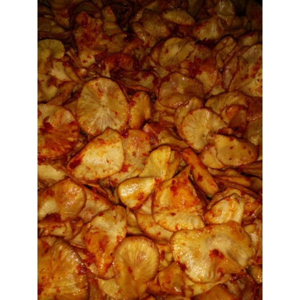 

Kripik ubi pedas