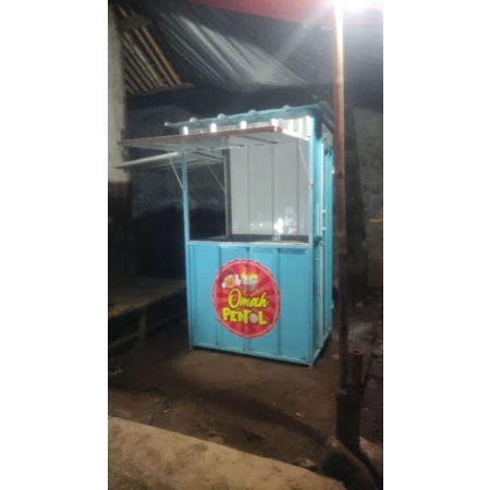 Booth container gerobak murahh/booth kontainer Dagang