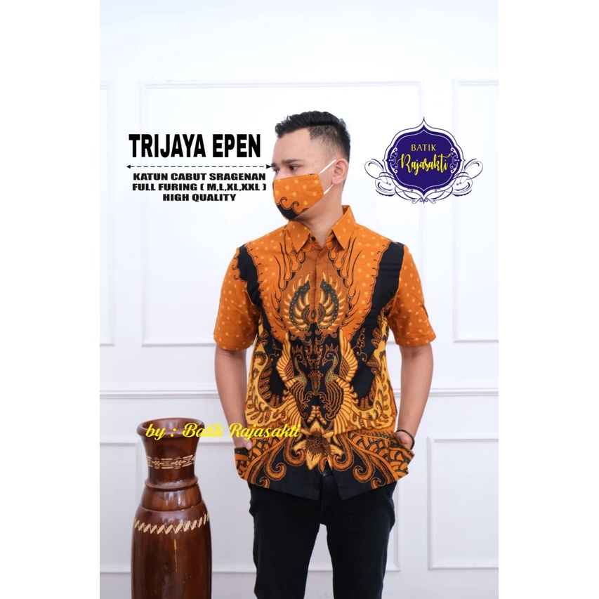 TRIJAYA EMAS RAJASAKTI KEMEJA BATIK SOLO PRIA LENGAN PENDEK PANJANG LAPIS FURING ATASAN PREMIUM MODERN KATUN HALUS NAJMUDDIN ABRAR WIJAYA MANUK PRING 2 RAIBOW BABON GREY 2 BLUE INDAH JOKOWIRYO PRASADO MERAK MANIZE DEVABROTO ARYOBIMO JEPUN FAWWAZ DAUN