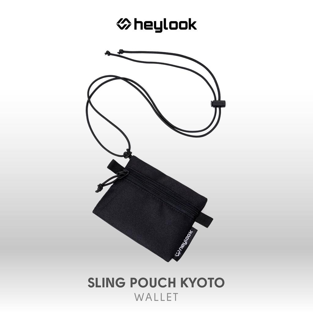 HEYLOOK Project - Sling Pouch KYOTO Pouch Mini Wallet Dompet Kartu Neckbag Dompet Coin Sling Bag Pouch Mini