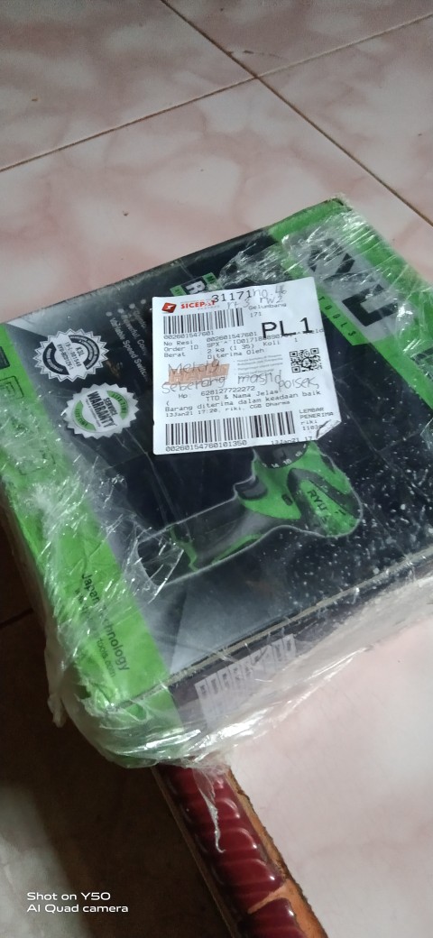 Ryu Cordless Drill Rcd 12-1/ Ryu Mesin Bor Cas 12v