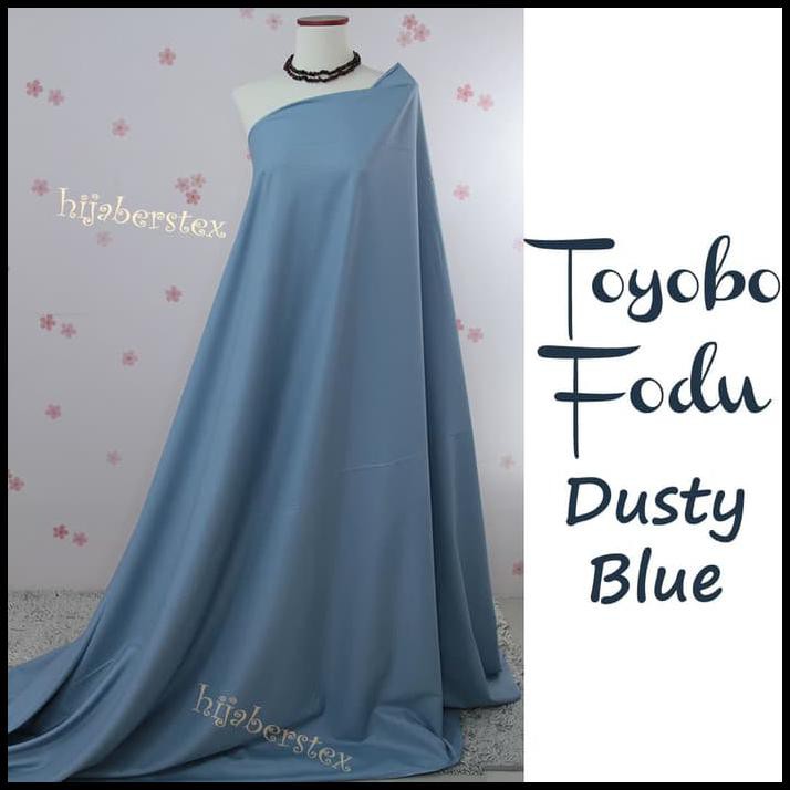 1/2 Meter Bahan Kain Katun Toyobo Fodu Original By Anisa Shop