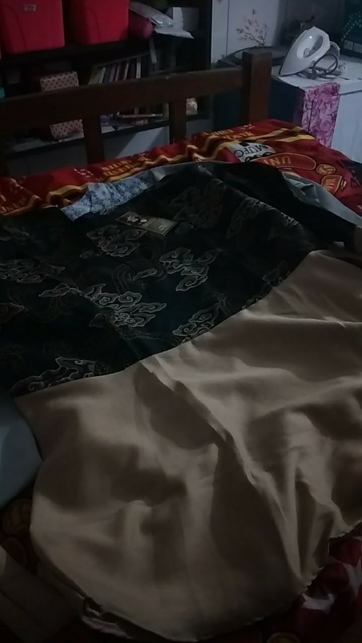 Batik Dolby Dolbi Dobby Doby Tenun Sutra Tulis Katun Atbm Baron Atasan Batik Wanita Sogan Srg308