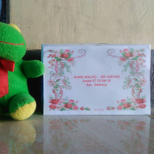 

Amplop motif