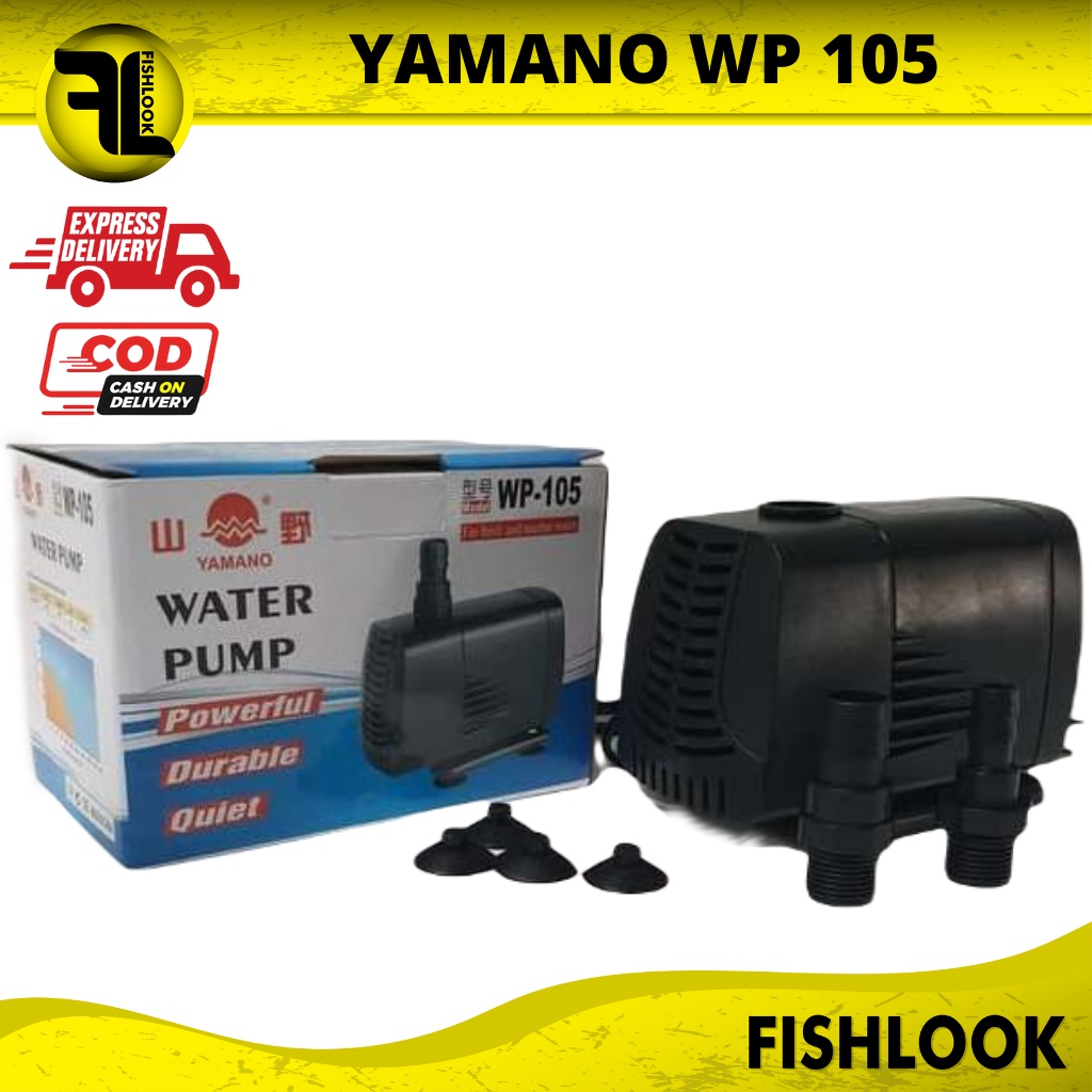 YAMANO WP 105 WP105 WP-105 Pompa Air Celup Pompa Kolam Aquarium