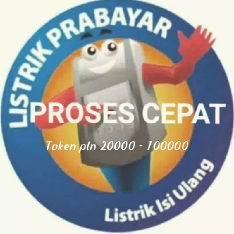 Token listrik PLN 20000 - 100.000