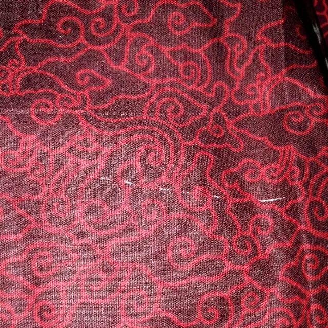 Gamis Couple Keluarga Jumbo Megamendung Merah | Batik Merah