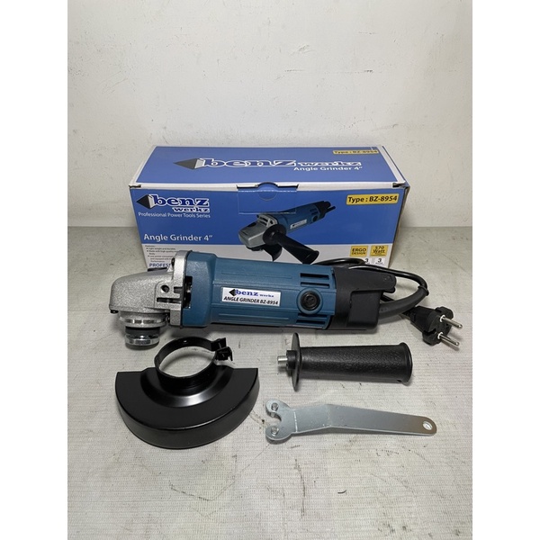 mesin gerinda bz-8954 benzwerkz / mesin gerinda tangan / benzwerkz gerinda tangan / gerinda tangan 4 inch benzwerkz / mesin gerinda benzwerkz original / angle grinder benzwerkz / mesin gerinda tangan murah / gerinda grinda gerenda gurinda