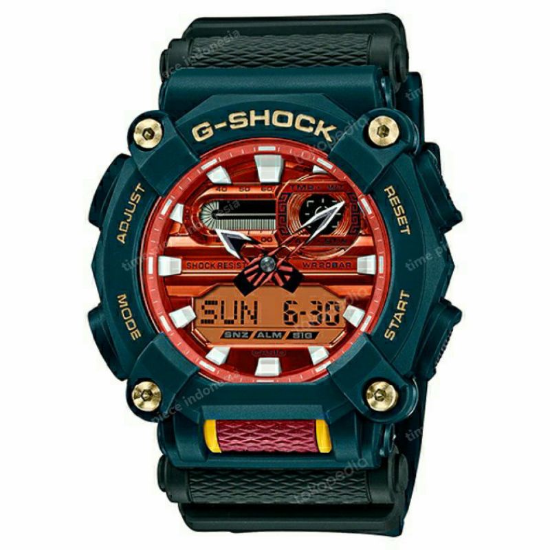 CASIO G-SHOCK GA-900DBR-3ADR / GSHOCK GA900DBR-3A FAR EAST POP SERIES ORIGINAL & GARANSI